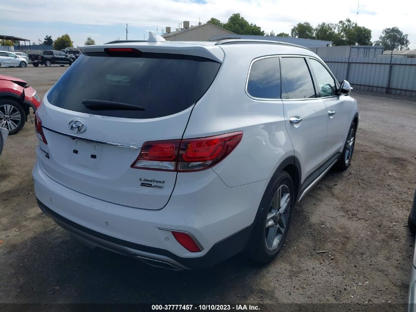 2019 HYUNDAI SANTA FE XL LIMITED ULTIMATE KM8SRDHF4KU301747