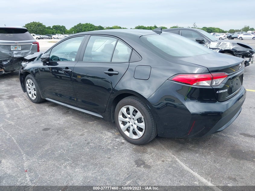 VIN 5YFEPMAEXNP333466 2022 TOYOTA COROLLA LE