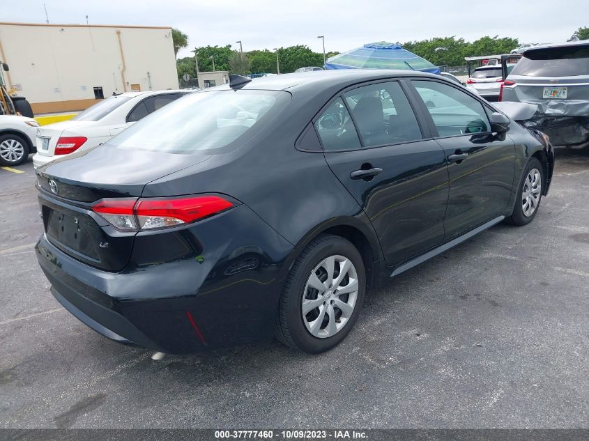VIN 5YFEPMAEXNP333466 2022 TOYOTA COROLLA LE