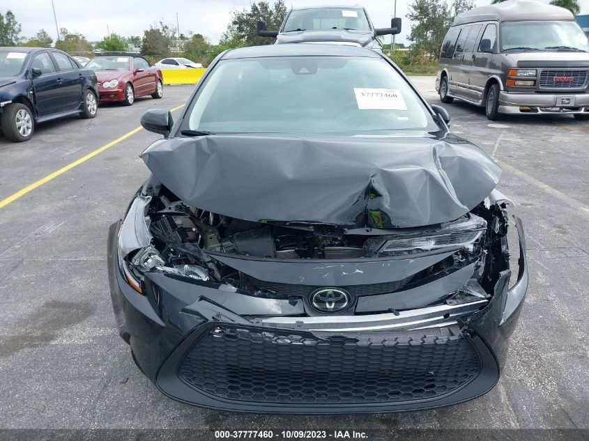 VIN 5YFEPMAEXNP333466 2022 TOYOTA COROLLA LE
