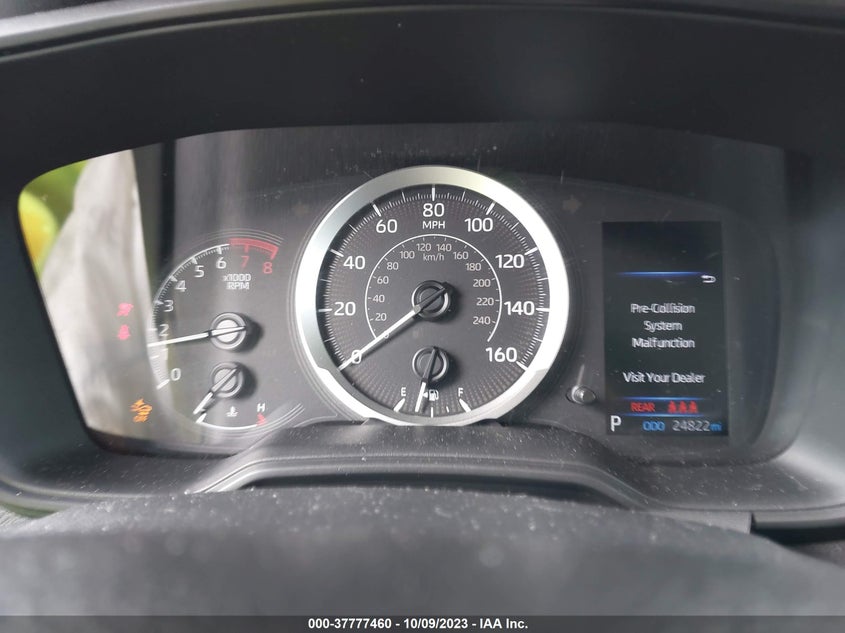 VIN 5YFEPMAEXNP333466 2022 TOYOTA COROLLA LE