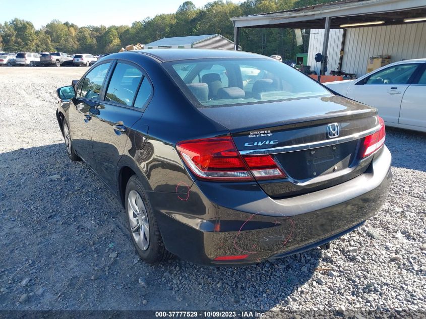 2014 HONDA CIVIC LX - 2HGFB2E56EH513259