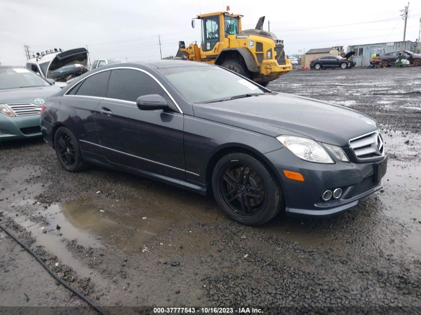 WDDKJ7CB3AF026401 2010 MERCEDES-BENZ E-CLASS - Image 1