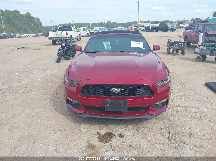 2017 FORD MUSTANG ECOBOOST PREMIUM - 1FATP8UH8H5213533