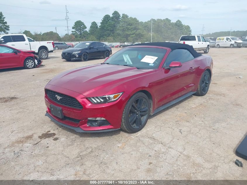 2017 FORD MUSTANG ECOBOOST PREMIUM - 1FATP8UH8H5213533