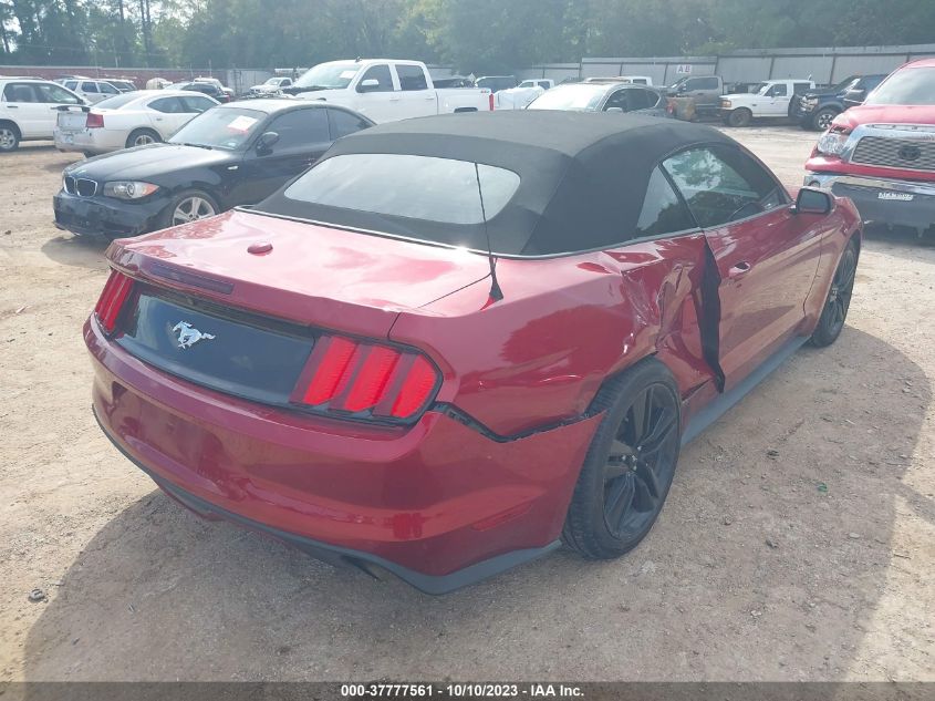 2017 FORD MUSTANG ECOBOOST PREMIUM - 1FATP8UH8H5213533