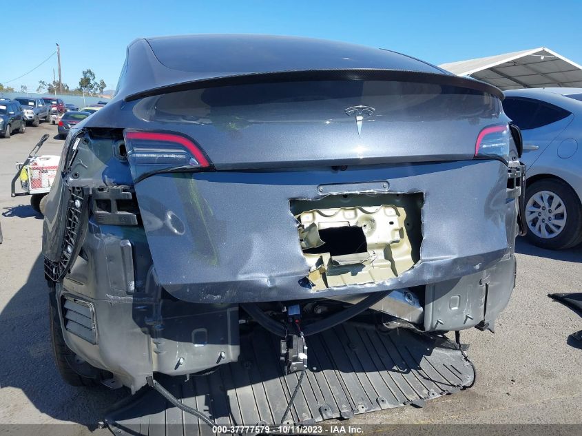 2022 TESLA MODEL Y U   U(VIN: 7SAYGDEF5NF490465