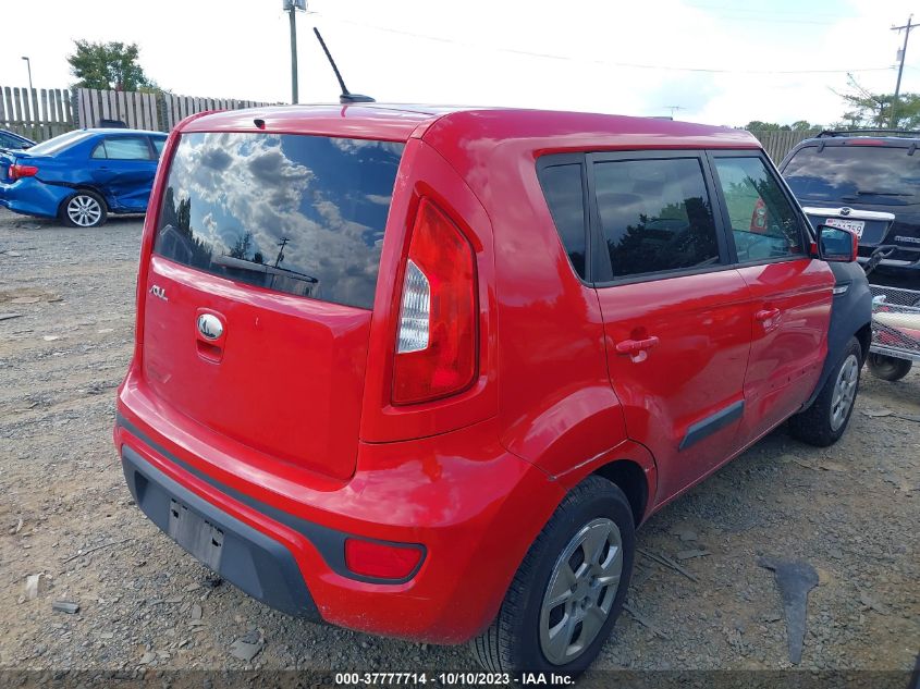 2013 KIA SOUL BASE - KNDJT2A53D7504721