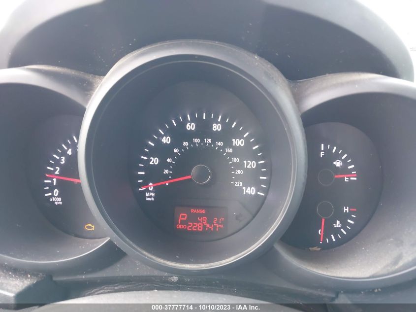 2013 KIA SOUL BASE - KNDJT2A53D7504721