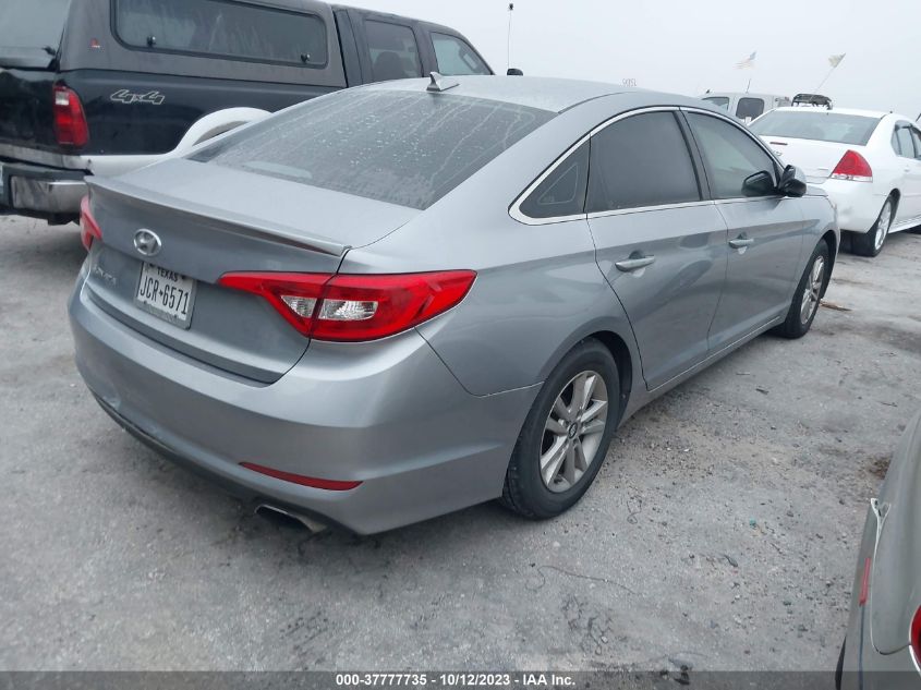 2016 HYUNDAI SONATA 2.4L SE - 5NPE24AF2GH284061