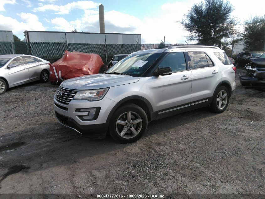 2016 FORD EXPLORER XLT - 1FM5K8D81GGC46289