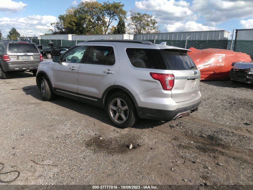 2016 FORD EXPLORER XLT - 1FM5K8D81GGC46289