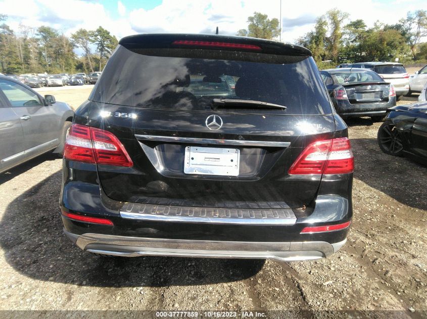 2014 MERCEDES-BENZ M-CLASS ML 350 4JGDA5HB9EA278345