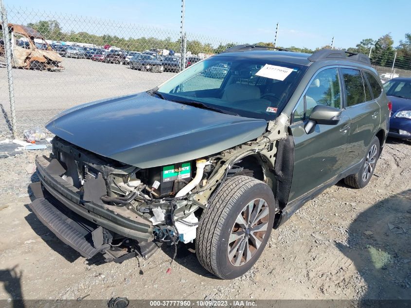 2017 SUBARU OUTBACK LIMITED - 4S4BSANC2H3244752