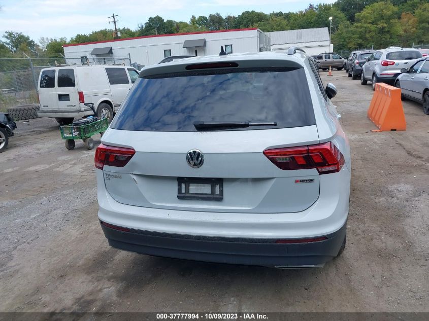 2019 VOLKSWAGEN TIGUAN SE/SEL/SEL R-LINE - 3VV2B7AX2KM073332