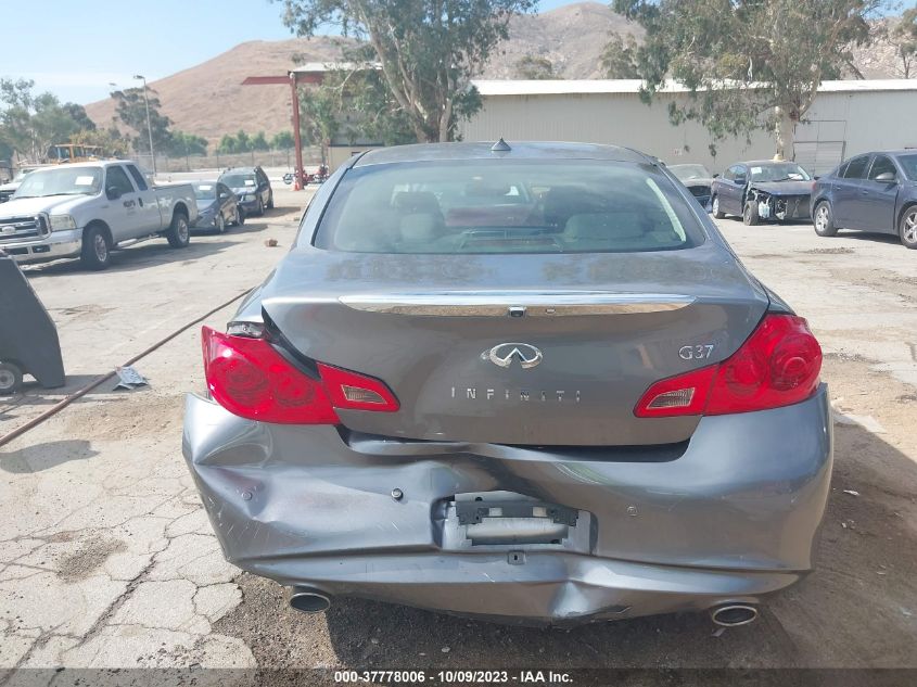 2013 INFINITI G37 JOURNEY - JN1CV6AP9DM722954