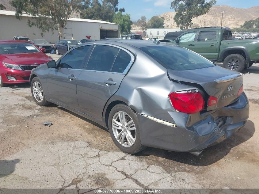 2013 INFINITI G37 JOURNEY - JN1CV6AP9DM722954