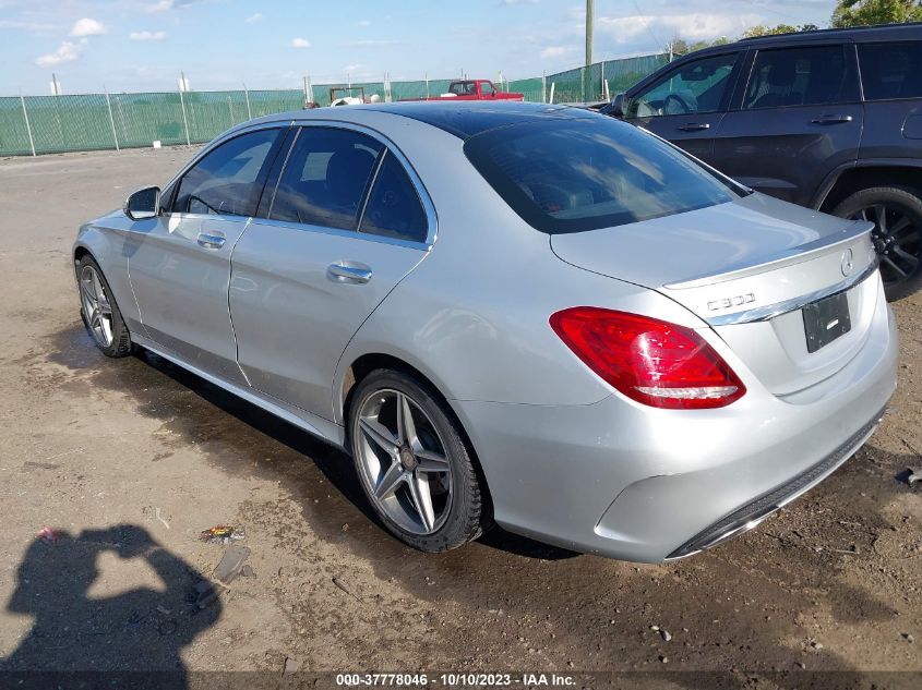 55SWF4KB8GU122565 2016 MERCEDES-BENZ C-CLASS, photo no. 3