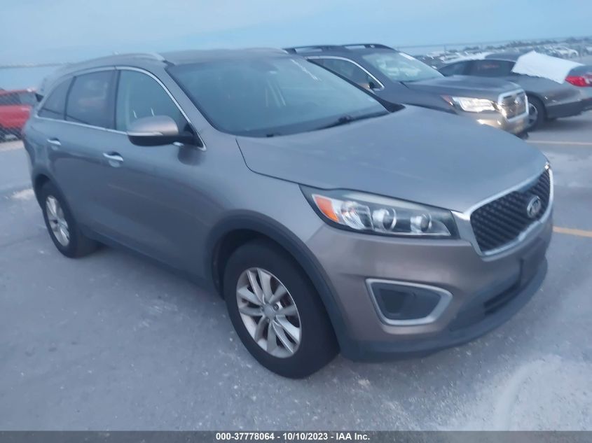 2016 KIA SORENTO LX - 5XYPG4A37GG059741