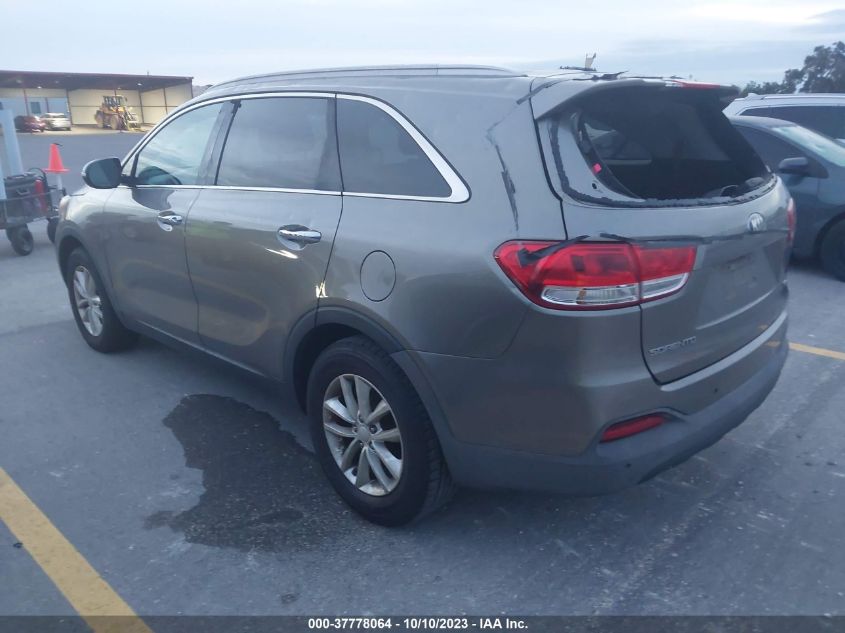 2016 KIA SORENTO LX - 5XYPG4A37GG059741