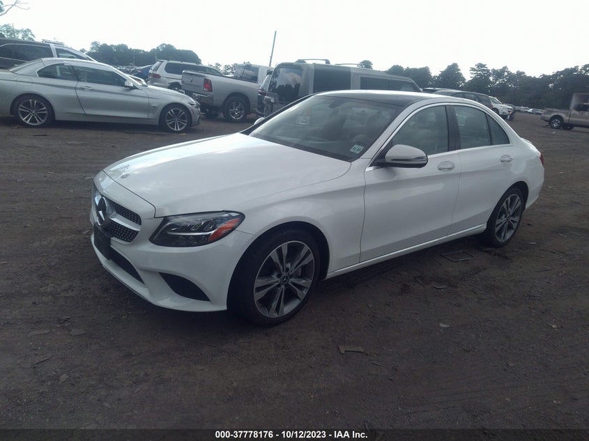 VIN 55SWF8EB1KU290219 2019 MERCEDES-BENZ C-CLASS C 300