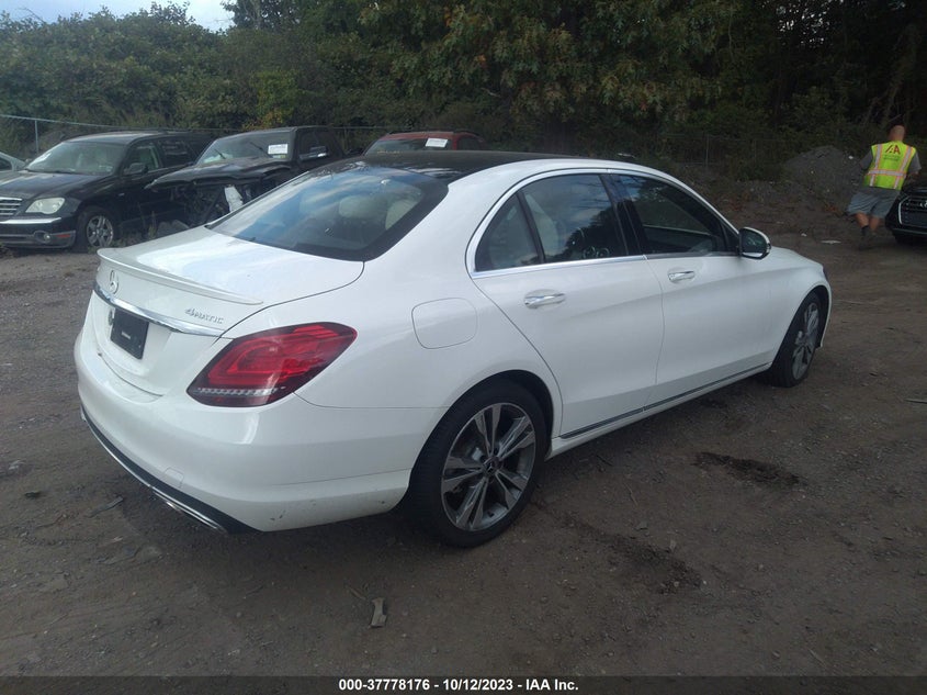 VIN 55SWF8EB1KU290219 2019 MERCEDES-BENZ C-CLASS C 300