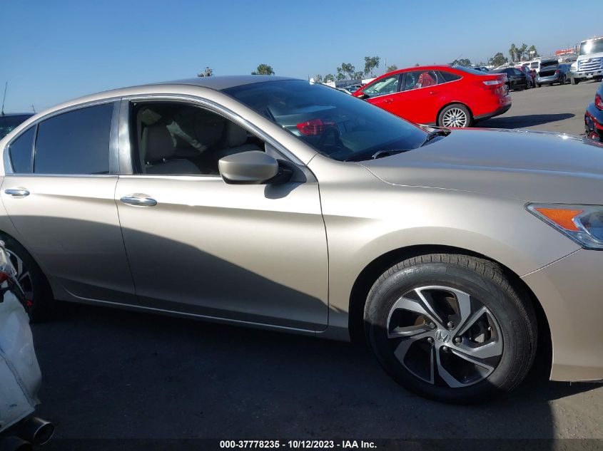 2017 HONDA ACCORD LX - 1HGCR2F37HA229508
