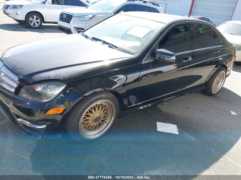 2013 MERCEDES-BENZ C-CLASS C 250 - WDDGF4HB2DR243441