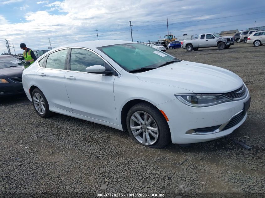 2015 CHRYSLER 200 LIMITED - 1C3CCCAB2FN710510