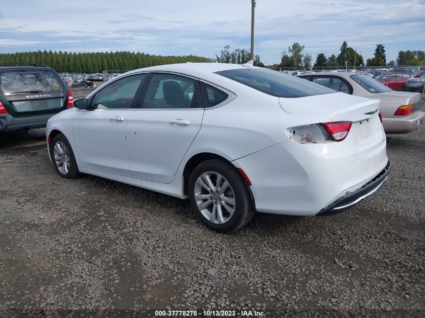 2015 CHRYSLER 200 LIMITED - 1C3CCCAB2FN710510