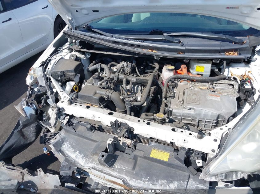 2013 TOYOTA PRIUS C ONE/TWO/THREE/FOUR - JTDKDTB33D1031555