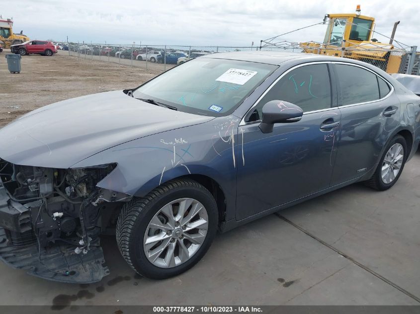 2013 LEXUS ES 300H HYBRID JTHBW1GG8D2001308