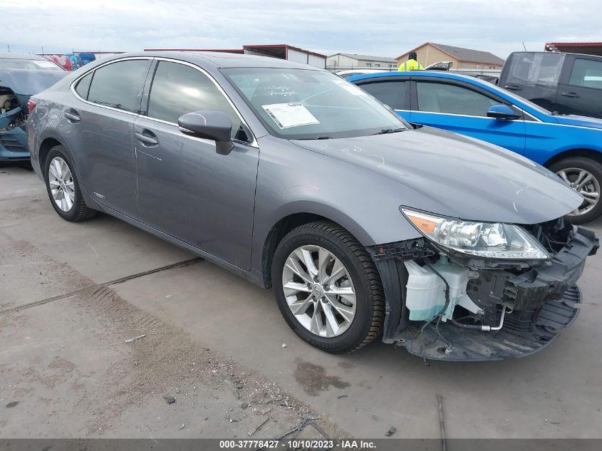 2013 LEXUS ES 300H HYBRID - JTHBW1GG8D2001308