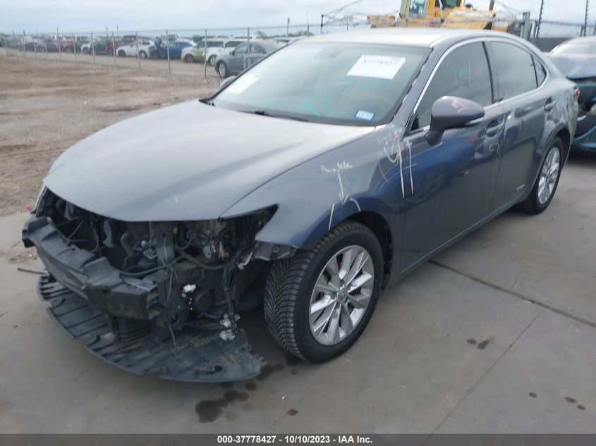 2013 LEXUS ES 300H HYBRID JTHBW1GG8D2001308