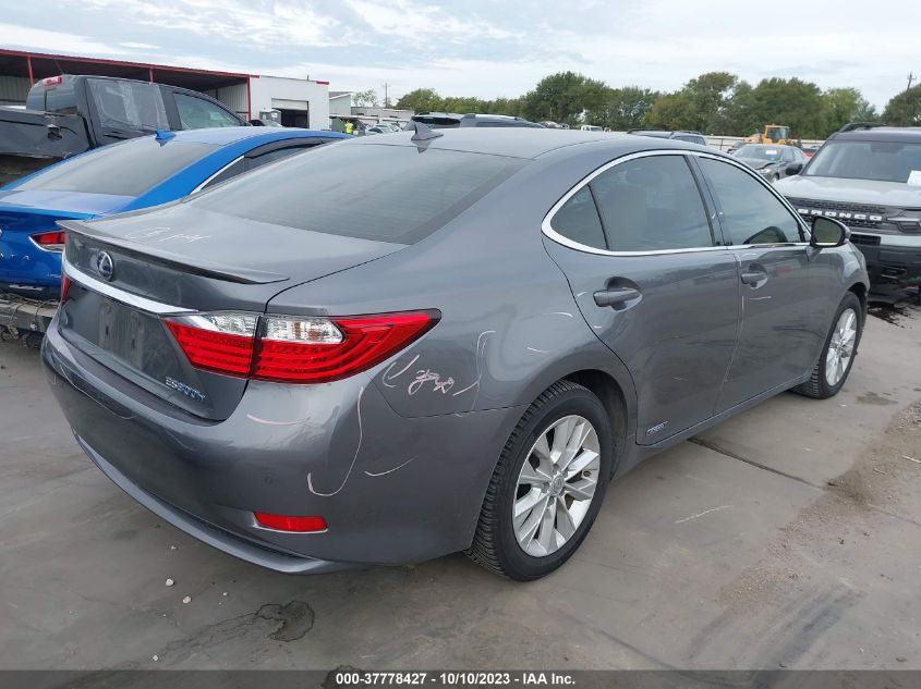 2013 LEXUS ES 300H HYBRID JTHBW1GG8D2001308