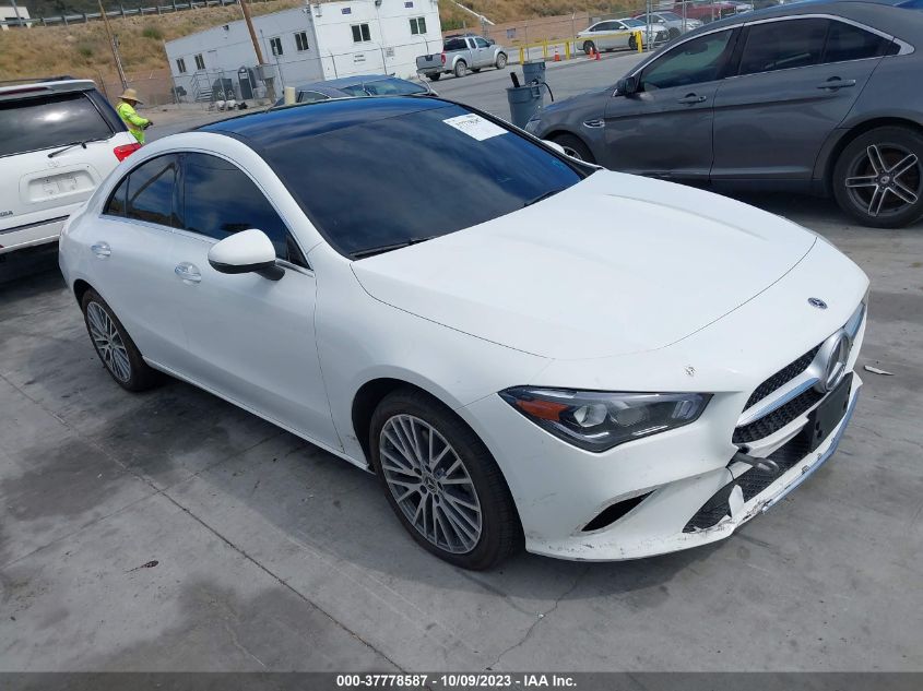 W1K5J4GB8PN390561 Mercedes-Benz CLA CLA 250