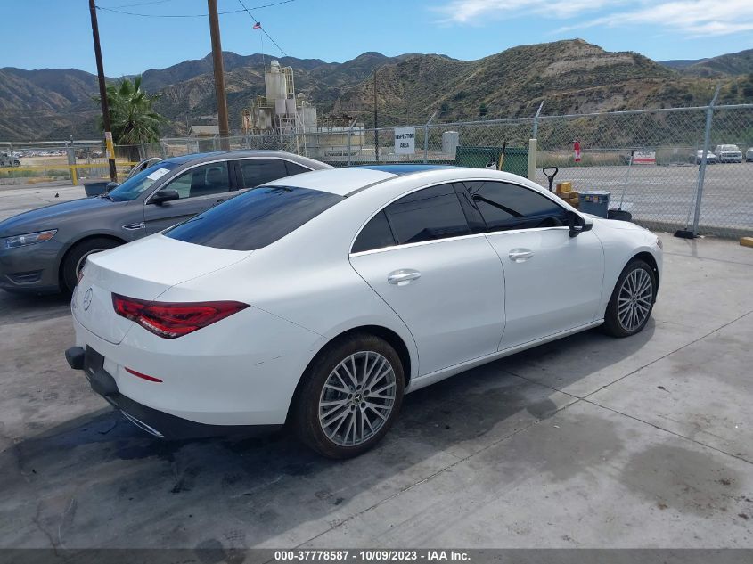 2023 MERCEDES-BENZ CLA 250 COUPE W1K5J4GB8PN390561