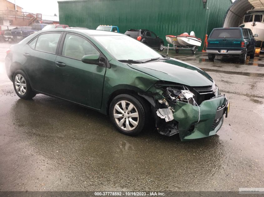 2015 TOYOTA COROLLA L/LE/S/S PLUS/LE PLUS - 2T1BURHE4FC229801