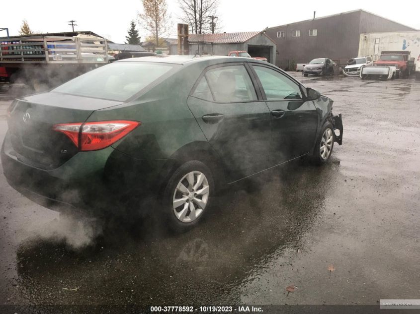 2015 TOYOTA COROLLA L/LE/S/S PLUS/LE PLUS - 2T1BURHE4FC229801