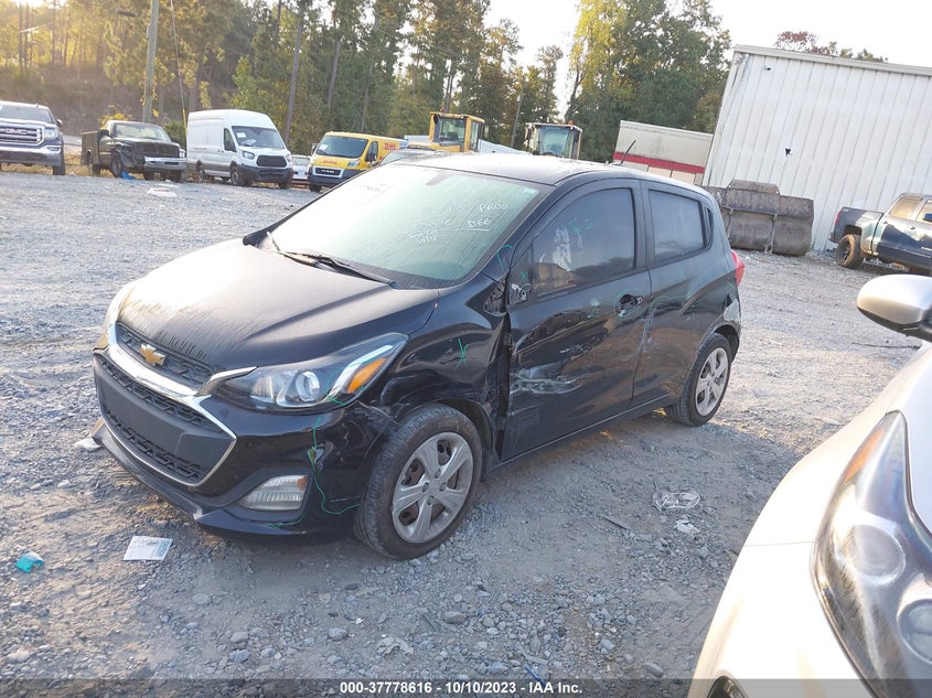 VIN KL8CB6SA3KC725148 2019 CHEVROLET SPARK LS