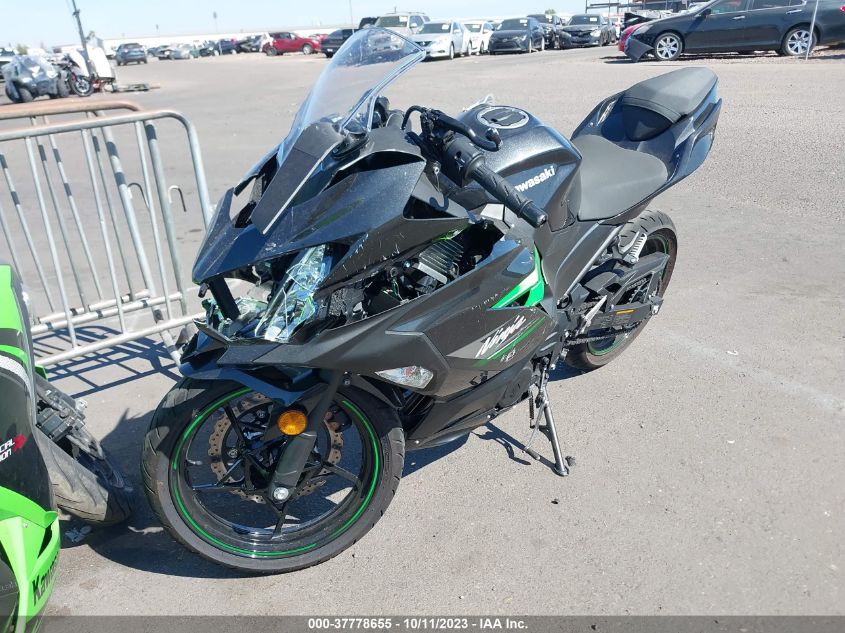 VIN JKAEXKH19PDAN8148 2023 KAWASAKI EX400