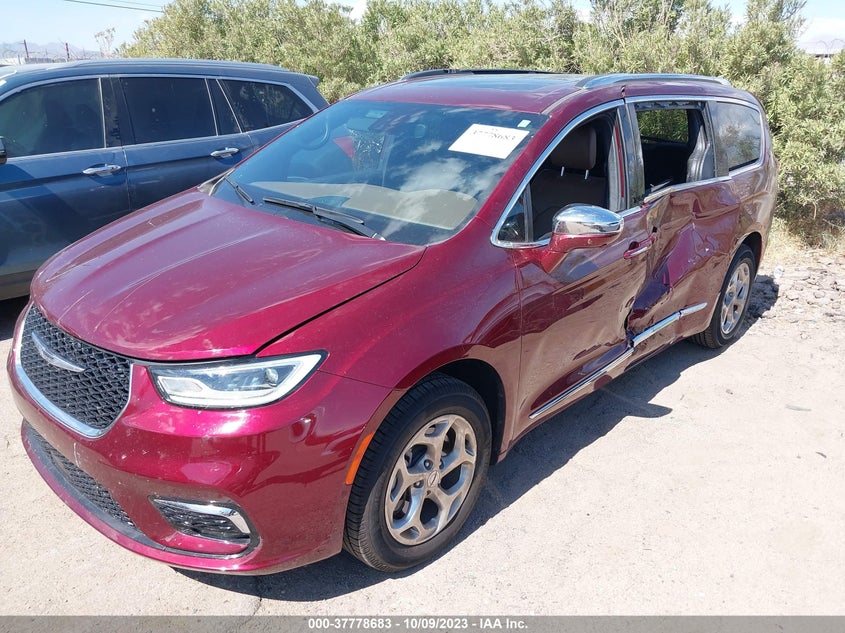 VIN 2C4RC3GG5MR549546 2021 CHRYSLER PACIFICA LIMITED