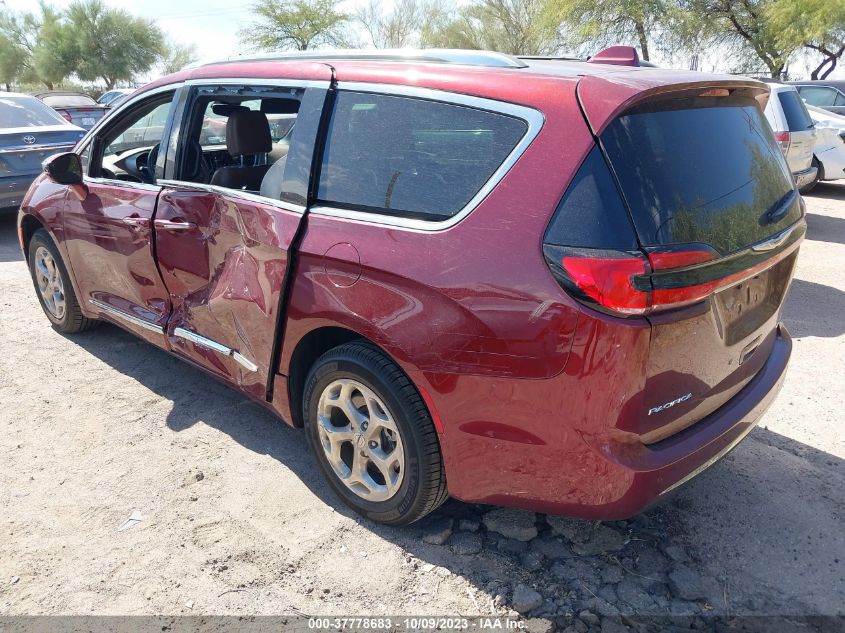 VIN 2C4RC3GG5MR549546 2021 CHRYSLER PACIFICA LIMITED