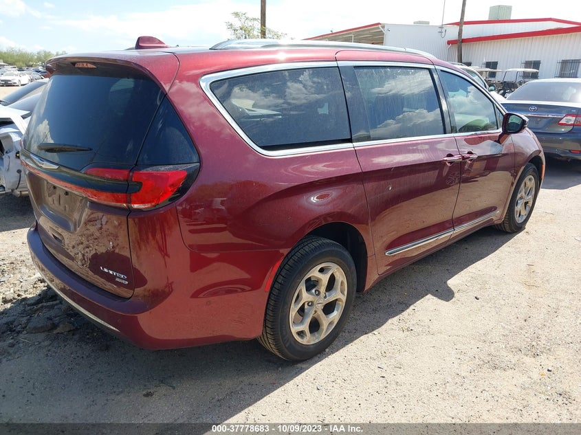 VIN 2C4RC3GG5MR549546 2021 CHRYSLER PACIFICA LIMITED