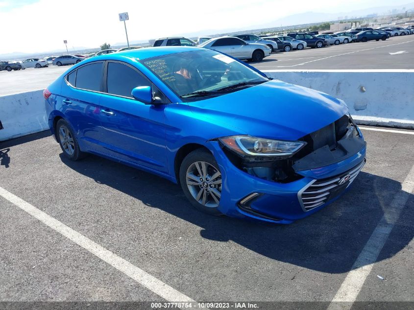 2017 HYUNDAI ELANTRA SE - KMHD84LF1HU208566