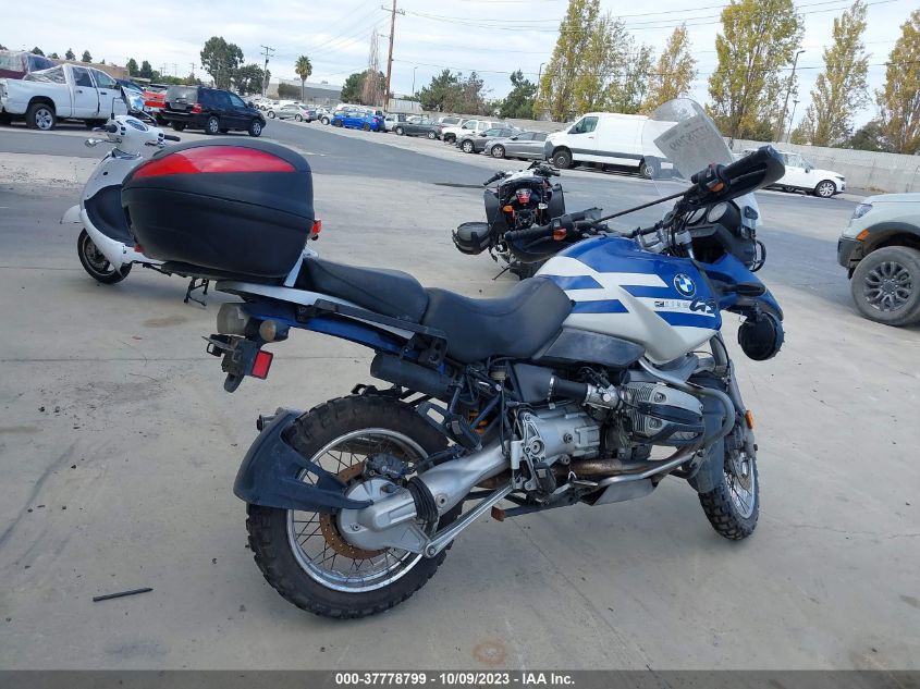 2001 BMW R1150 GS - WB10495A91ZE52651