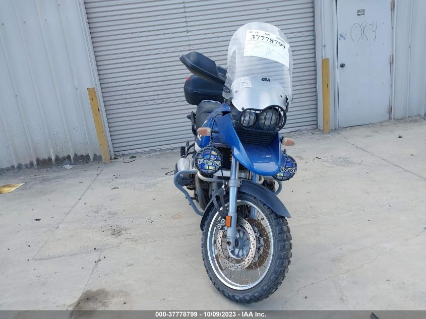 2001 BMW R1150 GS - WB10495A91ZE52651
