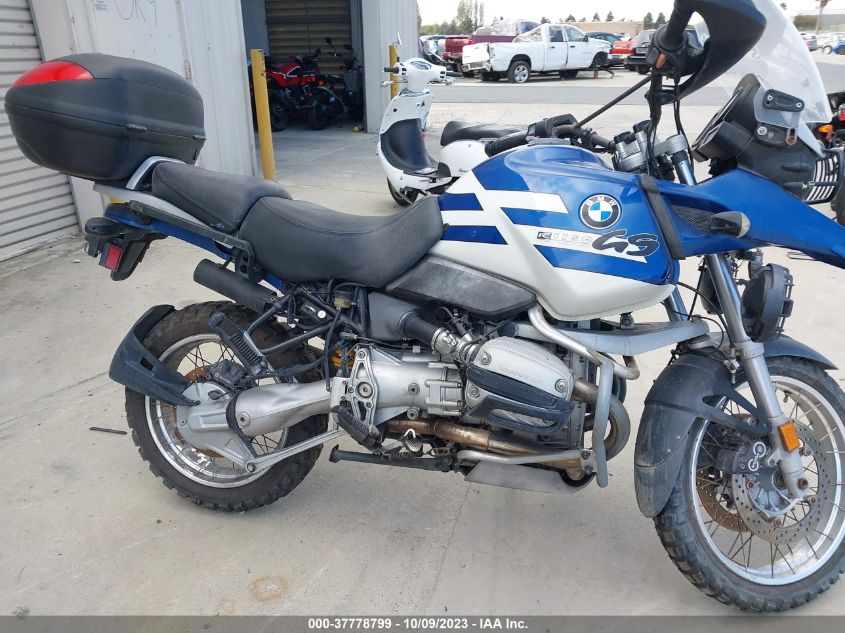 2001 BMW R1150 GS - WB10495A91ZE52651