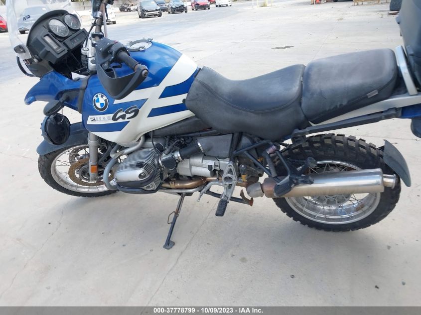 2001 BMW R1150 GS - WB10495A91ZE52651