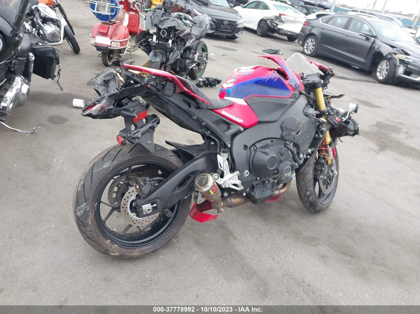 VIN JH2SC7757NK500024 2022 HONDA CBR1000 RA